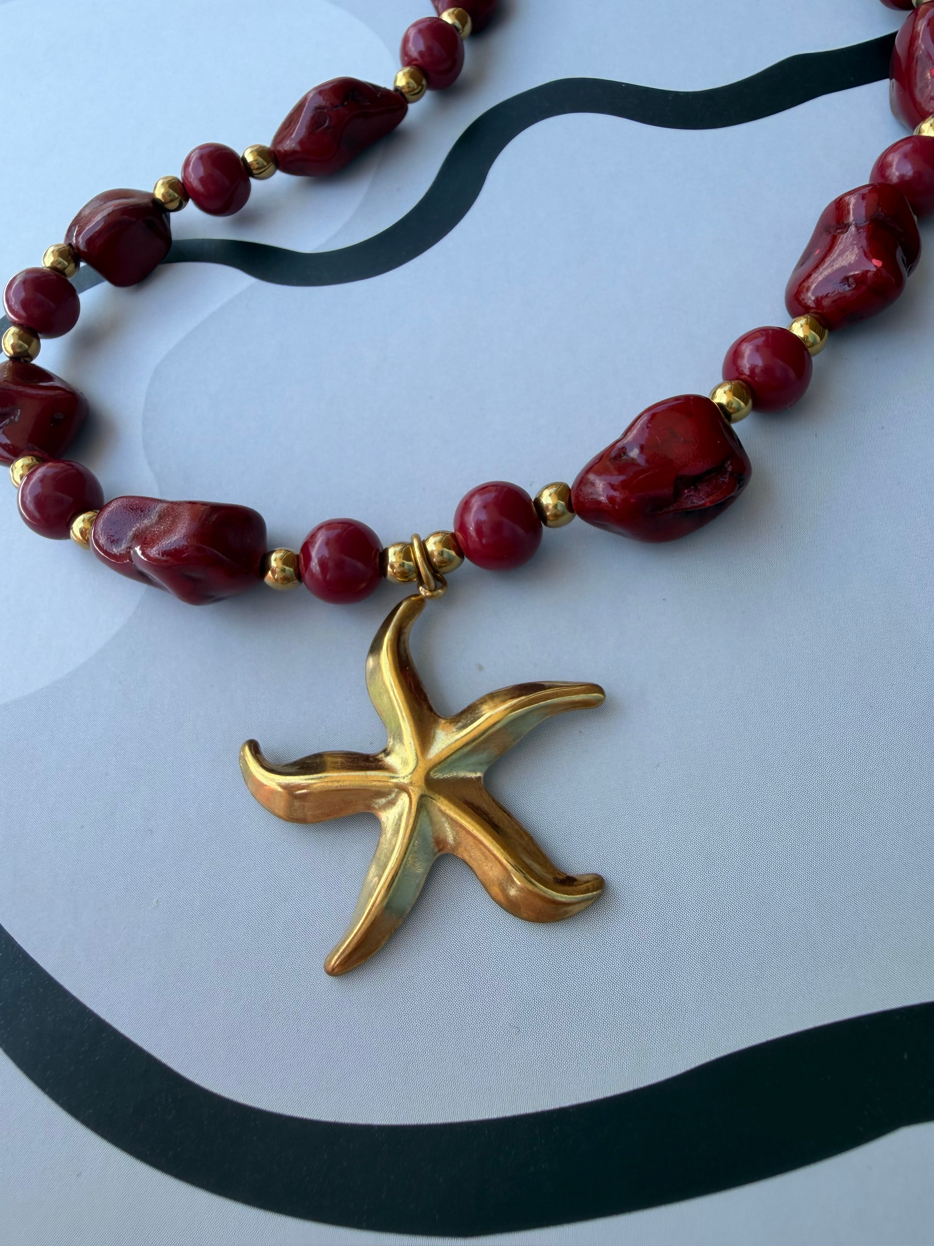 Red starfish