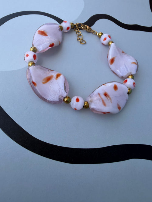 Rose Murano bracelet